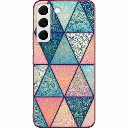 Samsung Galaxy S22 5g Premium Skal Mandala Triangles