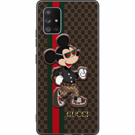 Samsung Galaxy A71 5g Svart Skal Cc Happy Mouse
