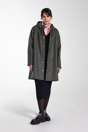 Mosebacke Lightweight Raincoat Green