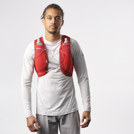 Salomon - Hardlooprugzakken Tassen & rugzakken Active Skin 4 Set - RED Dahlia / High Risk RED