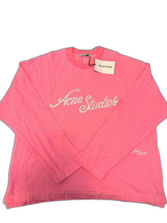 Rosa långärmad tröja Acne Studios