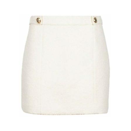 Patrizia Pepe Short Nederdel Hvid, Dame