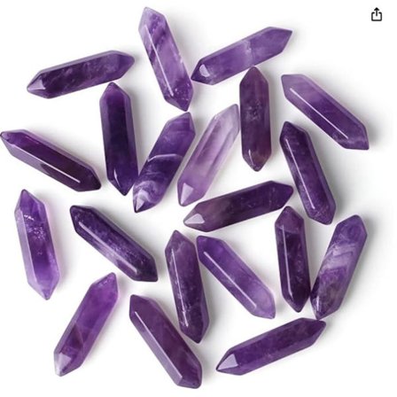 Ametyst Crystal Rock Healing Crystal Stones Ametyst Stone