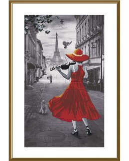 Broderipakke Bilde Fiolinist - Nova Sloboda