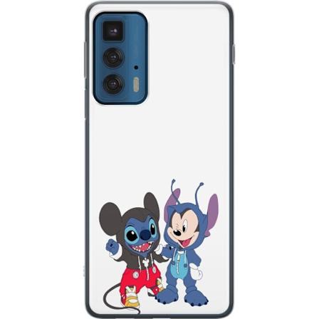 Motorola Edge 20 Pro Gjennomsiktig deksel Stitch Mikke Mus