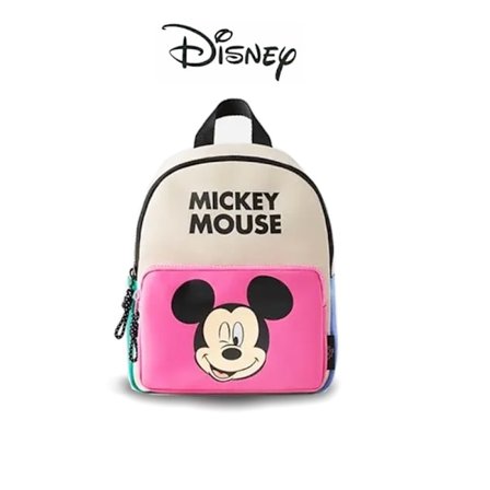 Uusi Disney Mikki Hiiri -sarjakuva muotireppu Naisten Minnie Canvas -koululaukku Muoti suurikokoinen reppu tytöille Mochila