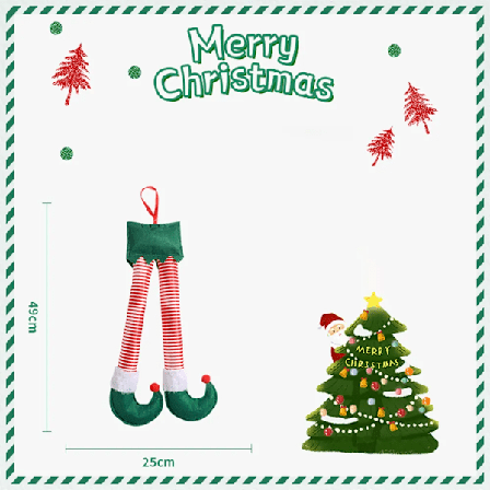 Jul nisse nisse ben bil tilbehør jule pynt til hjem jule træ vedhæng pynt