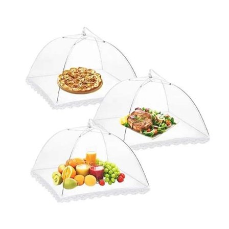 Mesh-popupparasol – Snyggt skydd för dina måltider