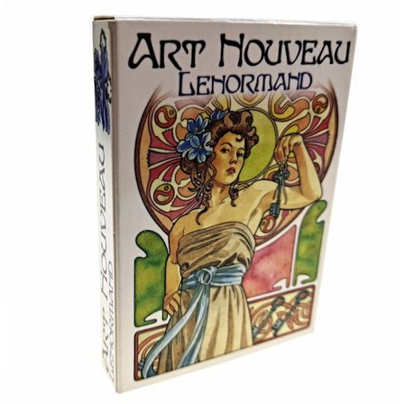 Art Nouveau Lenormand Oracle Divination Cards