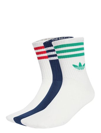 adidas Originals 3S Crew S 3P - White - 34-36