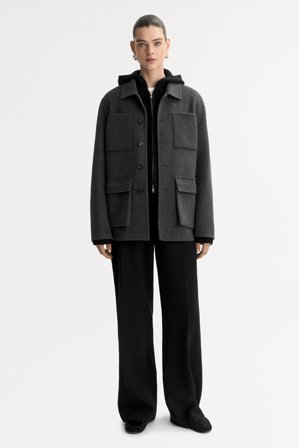 Soft Goat - Signature jacket - Cashmere jacket - XL - Dark Grey