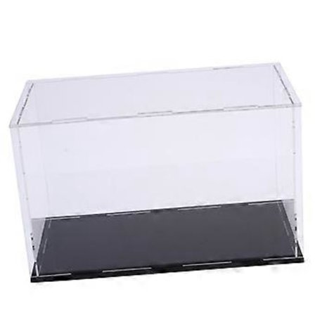 Klar Akryl Display Case Støvtætte Bokse Container 31x15x13cm (32x16x22cm)