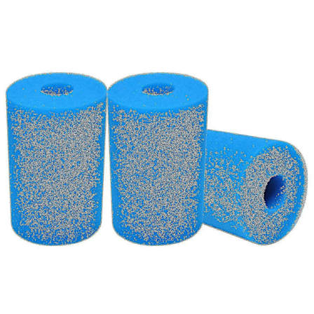 3 st Filter Svamp Kompatibel Med Intex Typ B, Skumpatron