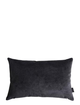 Fløjl Pudebetræk Uden Strop Home Textiles Cushions & Blankets Cushion Covers Grå Louise Smærup
