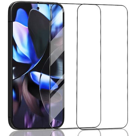 2-Pack GOOGLE PIXEL 9 PRO Näytönsuoja - Karkaistu Lasi 9H - Super laatu 3D