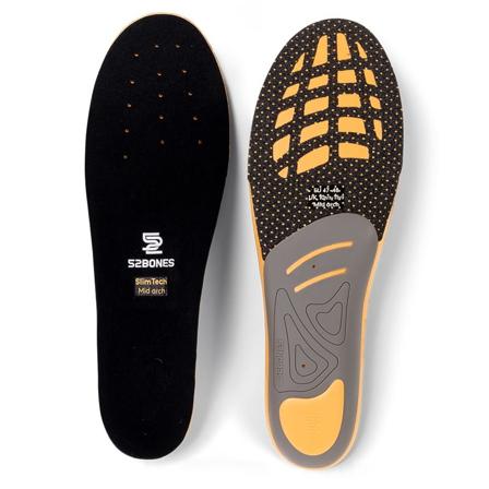 52bones Slimtech Unisex inner soles Black 35/36
