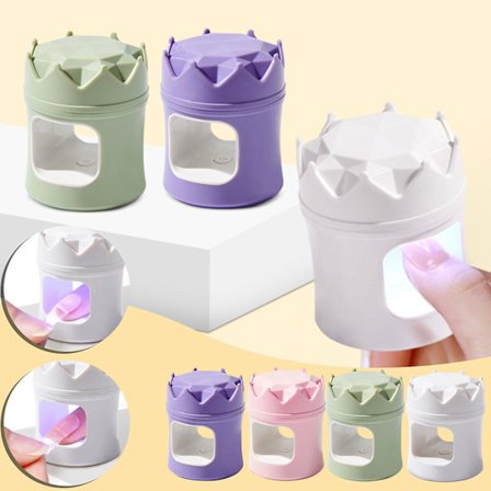 Genopladelig manicure lysmaskine gør ikke sort hånd fototerapi lampe lille negle UV bage lampe