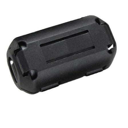 10 stk. UF90B Clip-on Ferrit Ring Kerne Sort til 9 mm Diameter Kabel