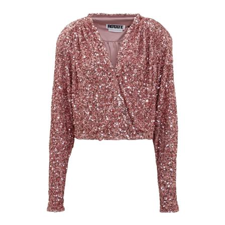 Rotate Birger Christensen Top Pink, Dame