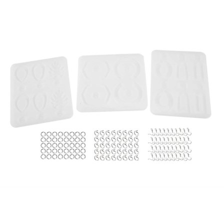 Resin Former, øredobber Epoksy Resin Former, Bohemske Dråpe Hengende Resin Øredobb Former, øredobb Former For Je