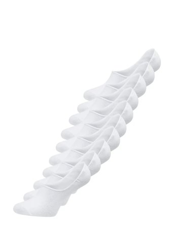 Jack & Jones Jacbasic Multi Short Sock 10 Pack Noos - White - ONE SIZE