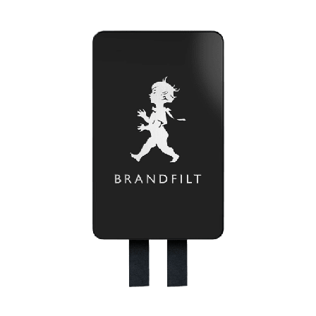 Solstickan Design BRANDFILT - SVART Dekoration 120X120
