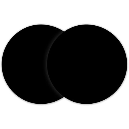 2 Pakke Mikrobølgeovn Multifunktionel Silikon Bagemåtte, 40cm