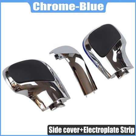 Röd/Blå Bil Växelspak Knopp Spak Krom Matt För VW Golf 6 7 R GTI Passat B7 B8 CC R20 Jetta MK6 GLI DSG Kåpa Emblem-Alternativ 8