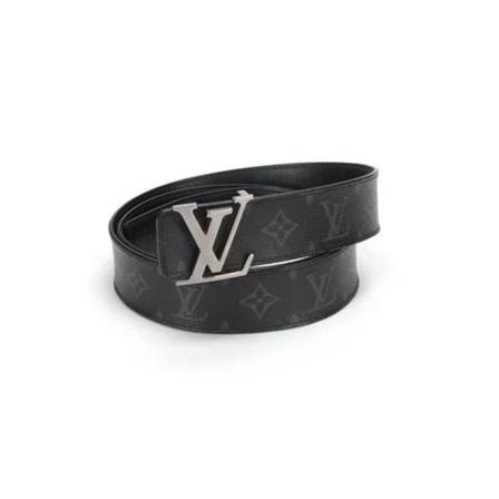 Louis Vuitton Vintage, Pre-owned Coated canvas belts Zwart, unisex, Maat:ONE Size