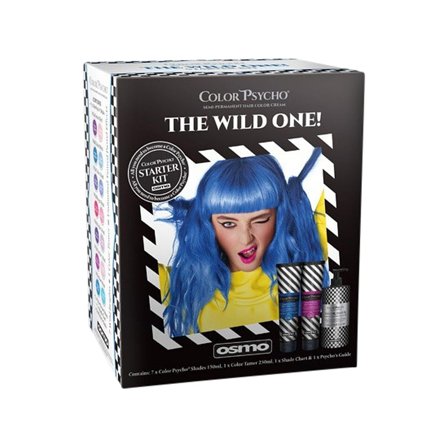 OSMO Color Psycho The Wild One Starter Kit 7x150 ml, Hår, Hårfarve, Permanent Hårfarve