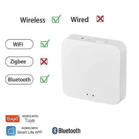 Tuya Zigbee Smart Gateway Hub Multi-modell WiFi Bluetooth Smart Home Smart Life Trådlös Fjärrkontroll