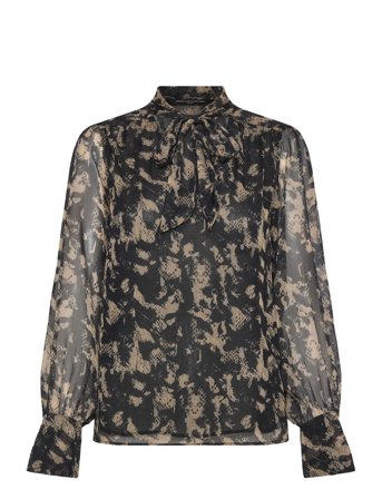 French Connection | Amelia Hallie Tie Nk Blouse | M