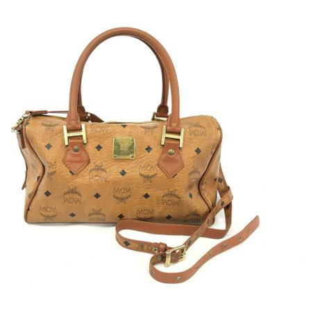 MCM Pre-owned, Pre-owned Handbags Bruin, Dames, Maat:ONE Size