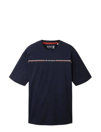 Tom Tailor | Printed Crewneck T-Shirt | XXL