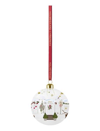 Holmegaard Christmas Årets Julekule 2022 Klar Home Decoration Christmas Decoration Christmas Baubles & Tree Accessories Multi/mønstret Holmegaard