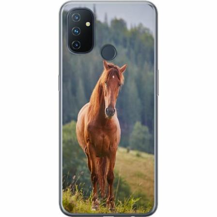 Oneplus Nord N100 Genomskinligt Skal Hästar
