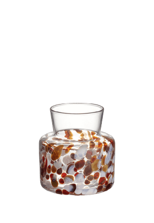 Kosta Boda Vas Meadow Vaser Röd H: 11.5cm