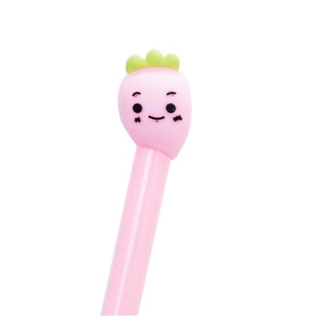 Kreativ reddik dekorasjon gelpenn skole kontor skrivesaker studenter gave (rosa)