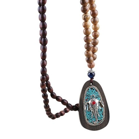 Nepal halskjede horn anheng STIL 1 STIL 1