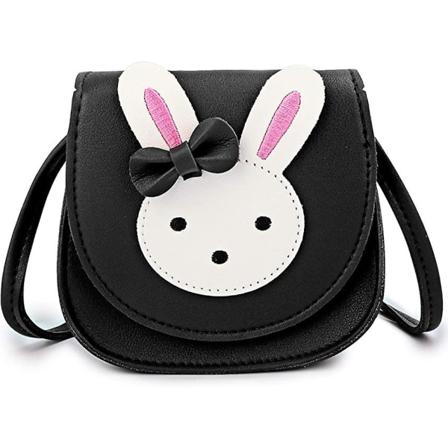 Pienet tyt t Olkalaukku s p k silaukku Prinsessa Mini Kanin Ristikeho Laukku S dett vll Hihnalla 2kpl black