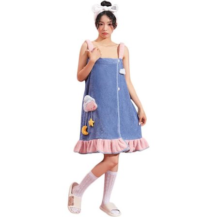 1 st badhandduk dusch kvinnor badrock mikrofiber badrock mjuk badrock bekväm badhandduk morgonrock med ficka bastu badrock mjuk att bära för SPA 