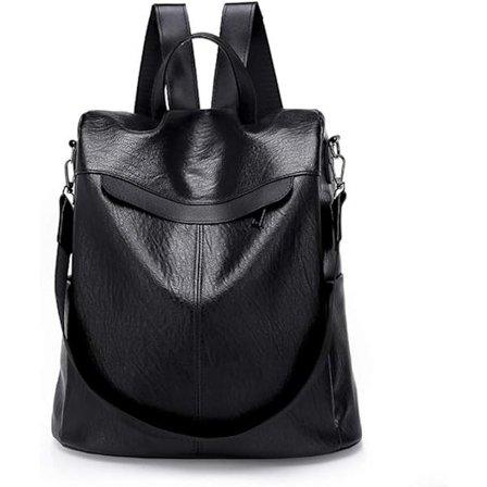 Kvinder Anti-tyveri Rygsæk Håndtaske Damer Rygsæk Mode PU Læder Skuldertaske Vandtæt Rejse Daypack Casual Skole Taske