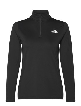 The North Face W Flex 1/4 Zip Tee Slim - Black - M