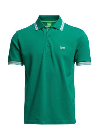Paddy Polos Short-sleeved Grønn BOSS