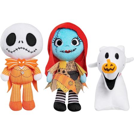 Disney Tim Burton's The Nightmare Before Christmas Halloween Liten Plysj 3-delt Sett, Offisiell Lisensiert Barneleker for Aldre 3 og Oppover av Just 