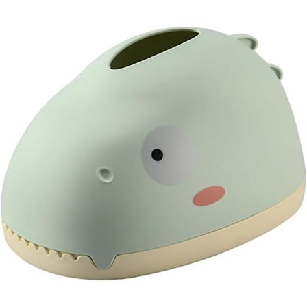 Dinosaurietecknad servetthållare, servettpappersorganisatörhållare förvaringslåda behållare skrivbordsservetthållare servettfodral