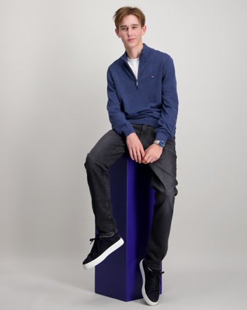 Tommy Hilfiger MODERN STRAIGHT WASHED BLK DENIM Schwarz Jeans Jungen - Kids Brand Store