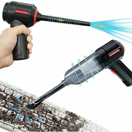 3 i 1 Computer Støvsuger Luftblæser Trådløs Håndholdt Støvsuger Tastatur Elektrisk Rengøringskit PC Sprøjte