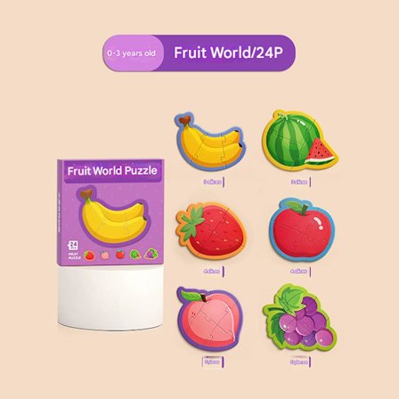 Magnetiskt pusselset, ger rolig lektid för barn, en bra present till barn