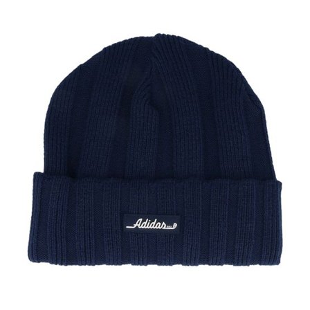 Adidas - Blå cuff Beanie - Novelty Beanie Collegiate Navy Cuff @ Hatstore